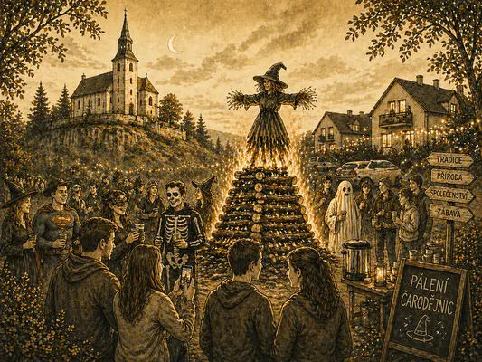 Dnešná podoba tradície pálenia čarodejníc