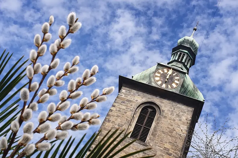 Kvetná nedeľa palmové ratolesti a bahniatka