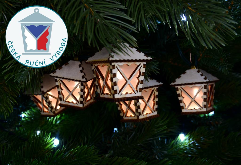 LED drevené lucerničky - DREVIENKY BLUDIČKA